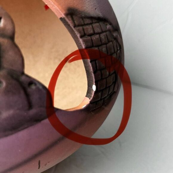 Hull Clayworks Southwestern Native American Hand Painted Clay Pottery Vase Signe - Picture 5 of 8